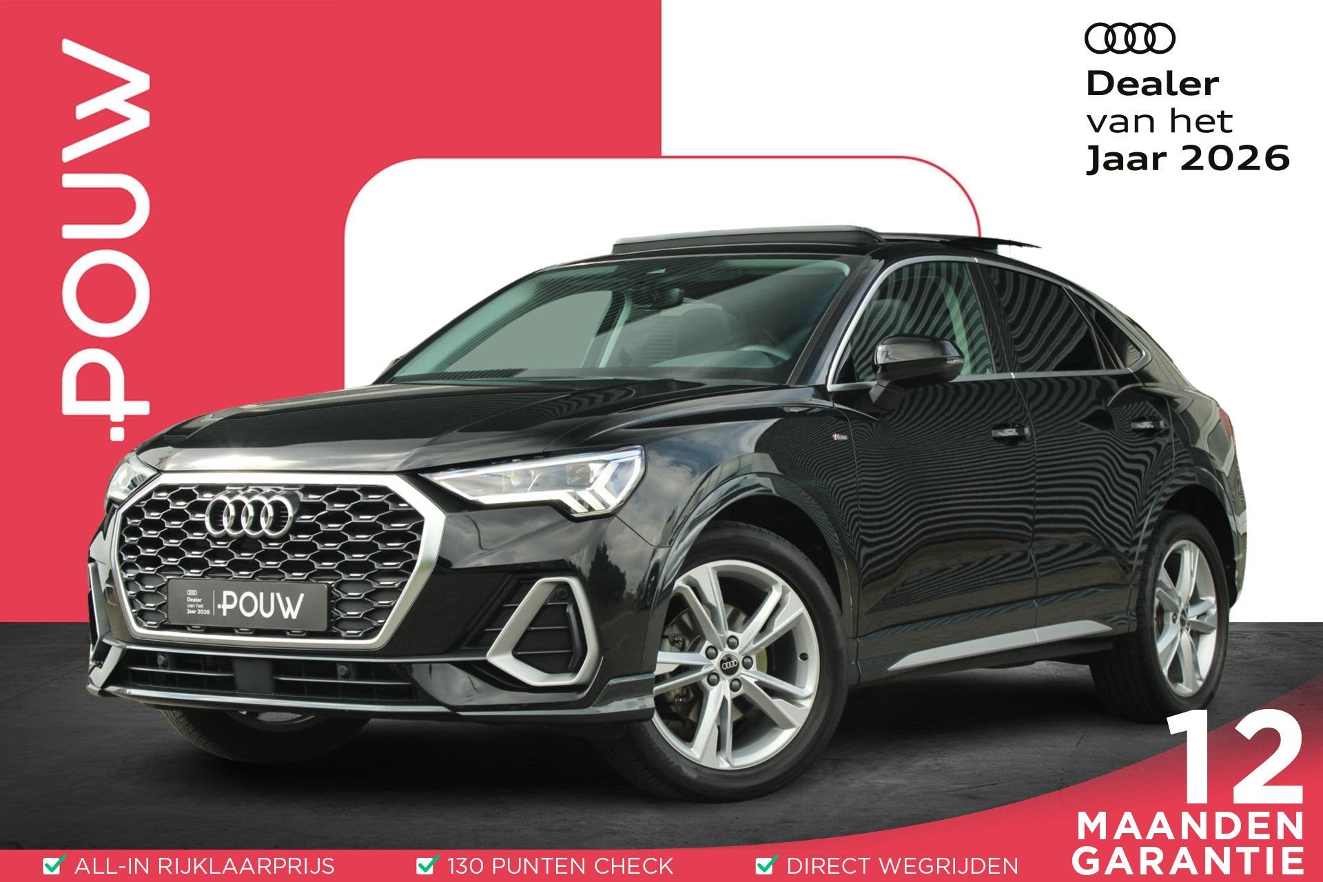 Audi Q3 Sportback 35 TFSI 150pk S-tronic Edition | Panoramad