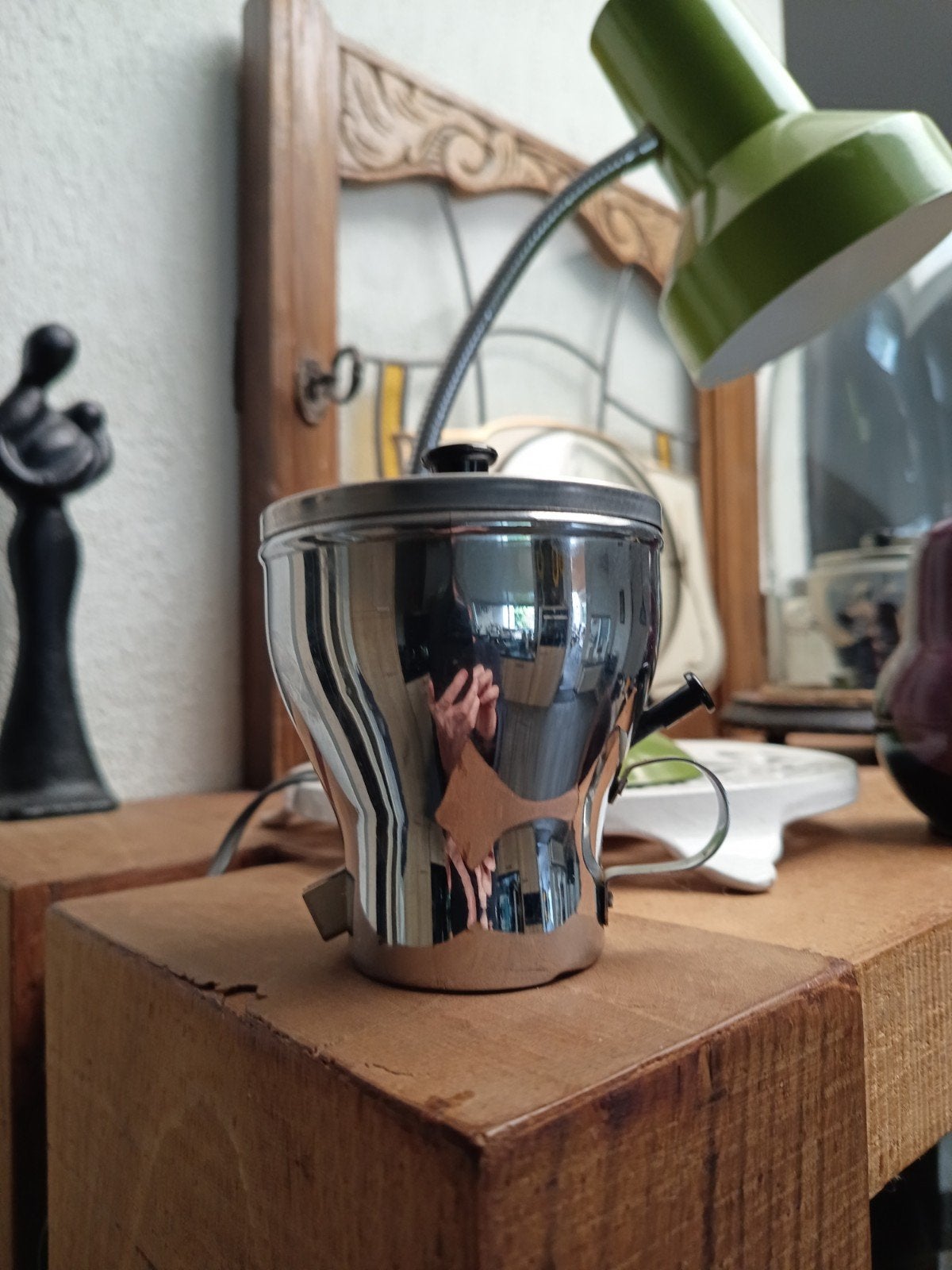nostalgische / vintage schuif suikerpot made in holland, Ophalen