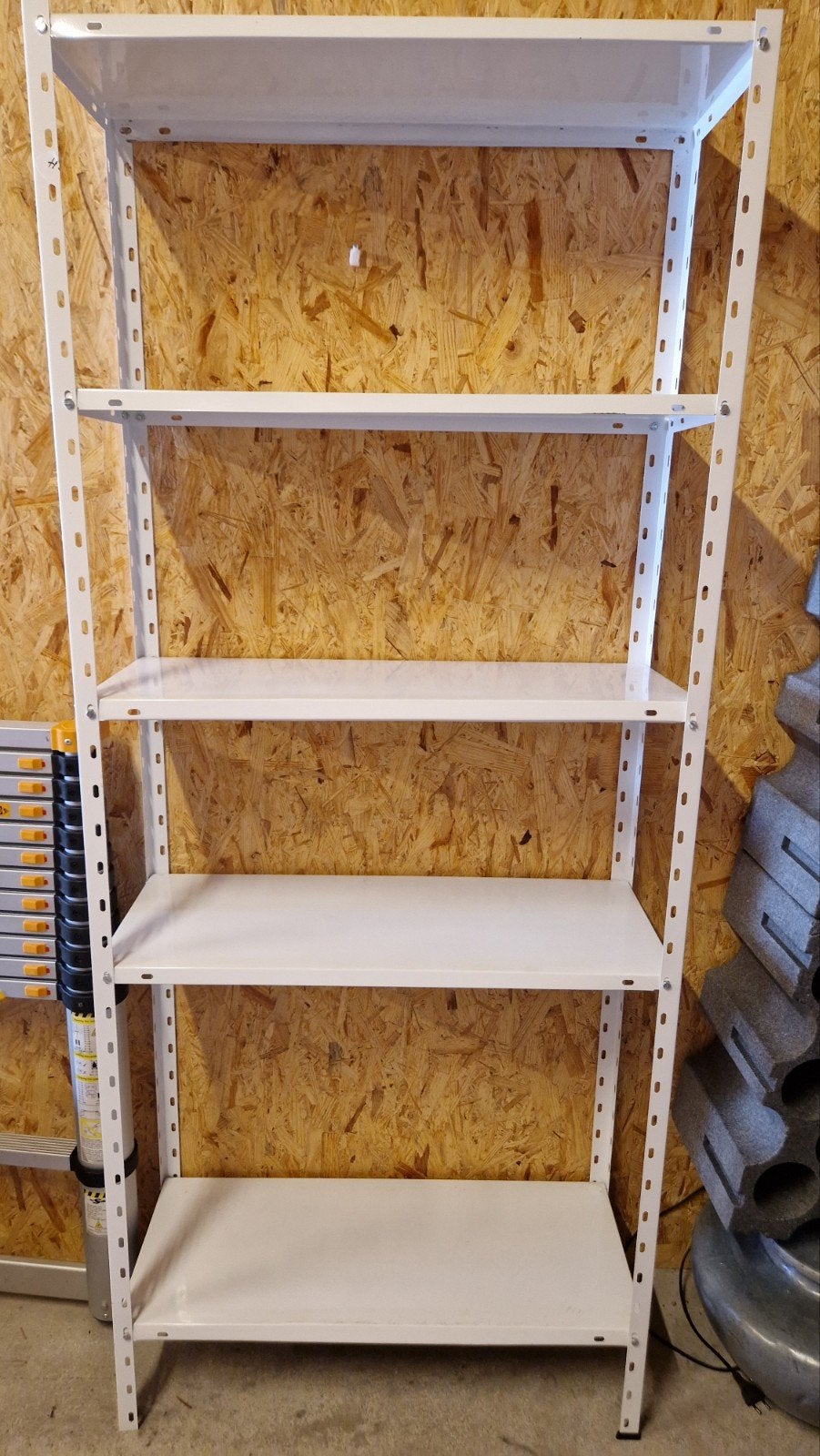 opbergregrek/wandrek, Ophalen