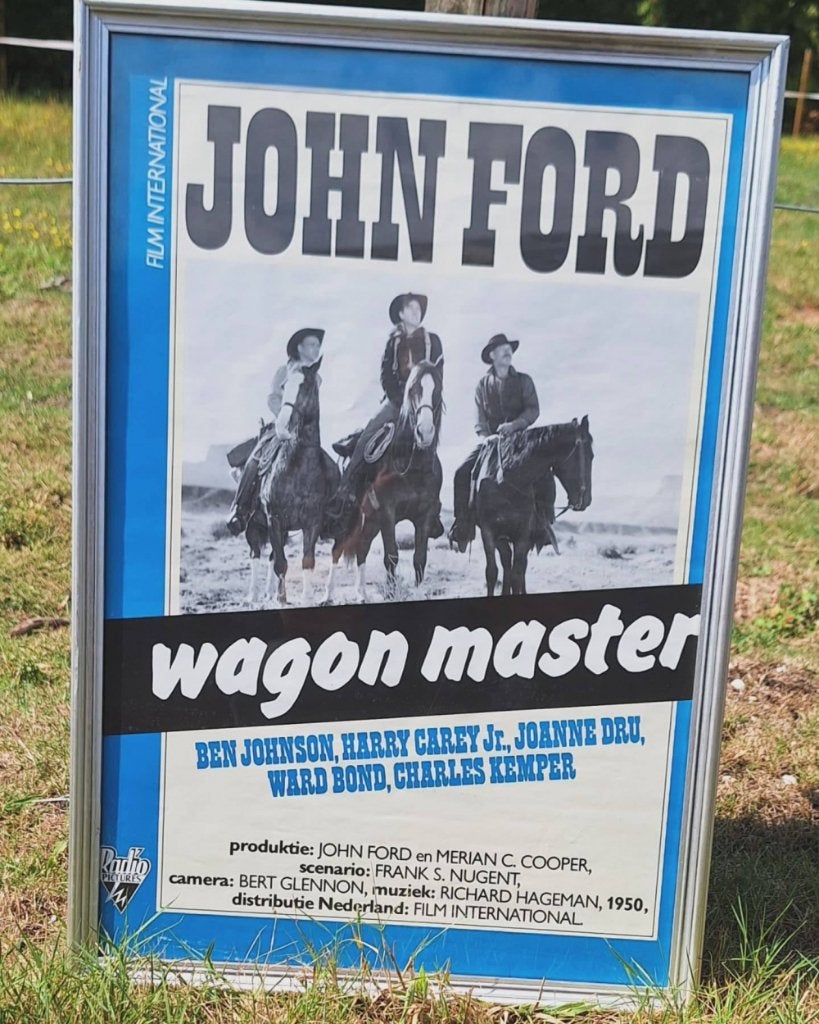 Mooie Western poster voor de film Wagon Master van John Ford, Ophalen, Gebruikt, ., Poster