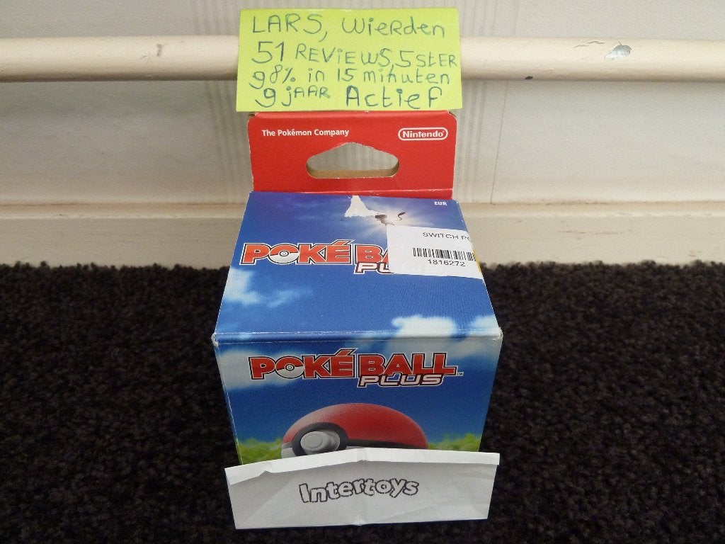 gesealde Pokeball Plus inclusief Mew Pokemon Go Let's Go, Overige typen, Nieuw, Ophalen of Verzenden, Draadloos