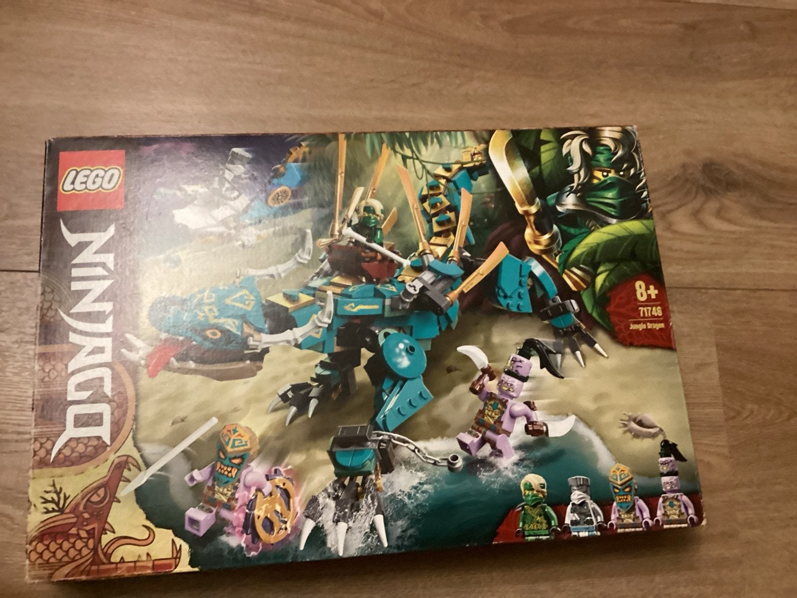 Lego Ninjago Jungle Draak 71746 - Complete set, Ophalen, Lego, Zo goed als nieuw, Compleet