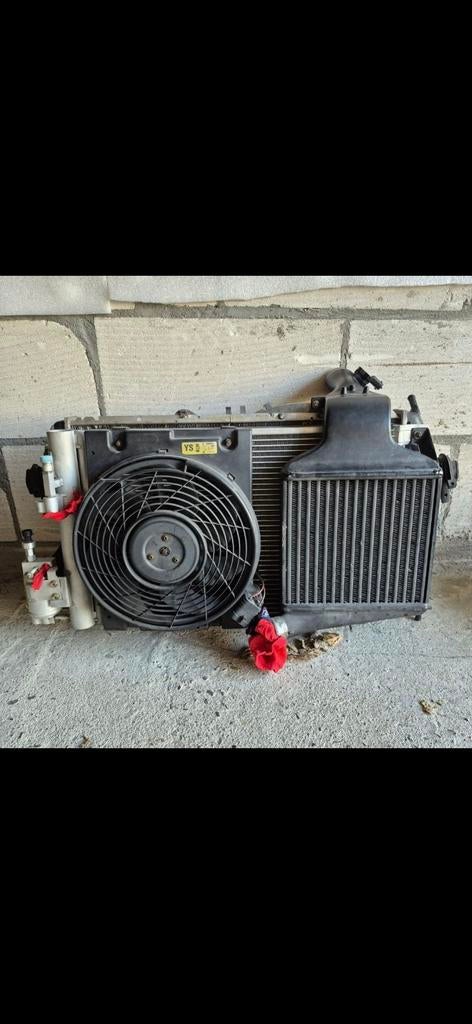 Complete set radiator intercooler condensator Zafira A OPC, Auto-onderdelen, Airco en Verwarming, Ophalen, Gebruikt, Opel