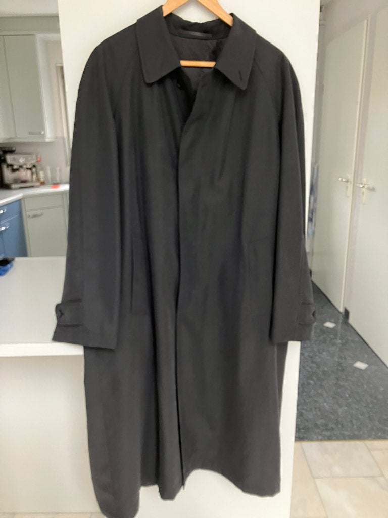 Brixon Regenjas Zwart – Antraciet Maat 50 , Kleding | Heren, Maat 48/50 (M), Zwart, Ophalen of Verzenden, Zo goed als nieuw