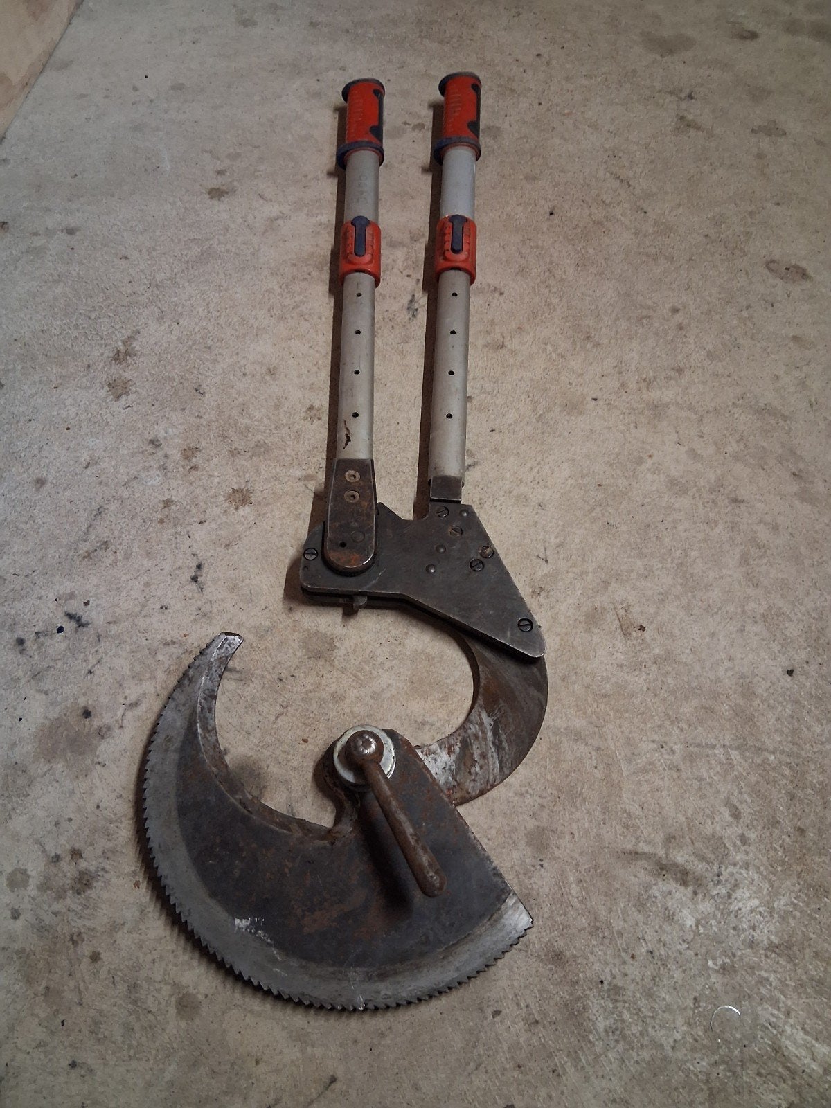 Ratel kabelknipper, Ophalen of Verzenden, Gebruikt, Snijgereedschap, Overige merken