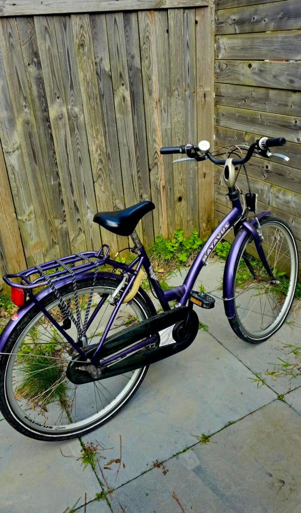 Batavus Dames-/Meisjesfiets - Paars - Mooie basis!, Fietsen en Brommers, Ophalen of Verzenden, Gebruikt