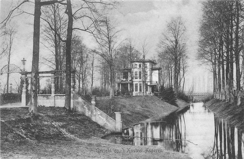 702-051-019 Asperen Kasteel, Verzamelen, Verzenden, Voor 1920, Gelderland