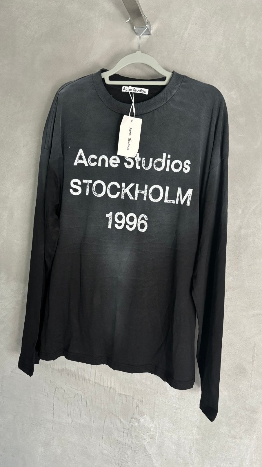 zwarte longsleeve, Kleding | Heren, T-shirts, Verzenden, Zo goed als nieuw, Maat 46 (S) of kleiner, Zwart