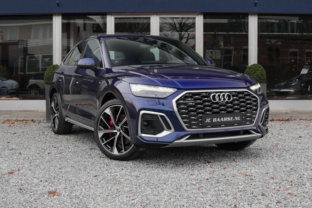 Audi Q5 SPORTBACK 55 TFSI E S EDITION QUATTRO/HUD/MATRIX/PAN, Auto's, Audi, Automaat, Electronic Stability Program (ESP), 14 kWh