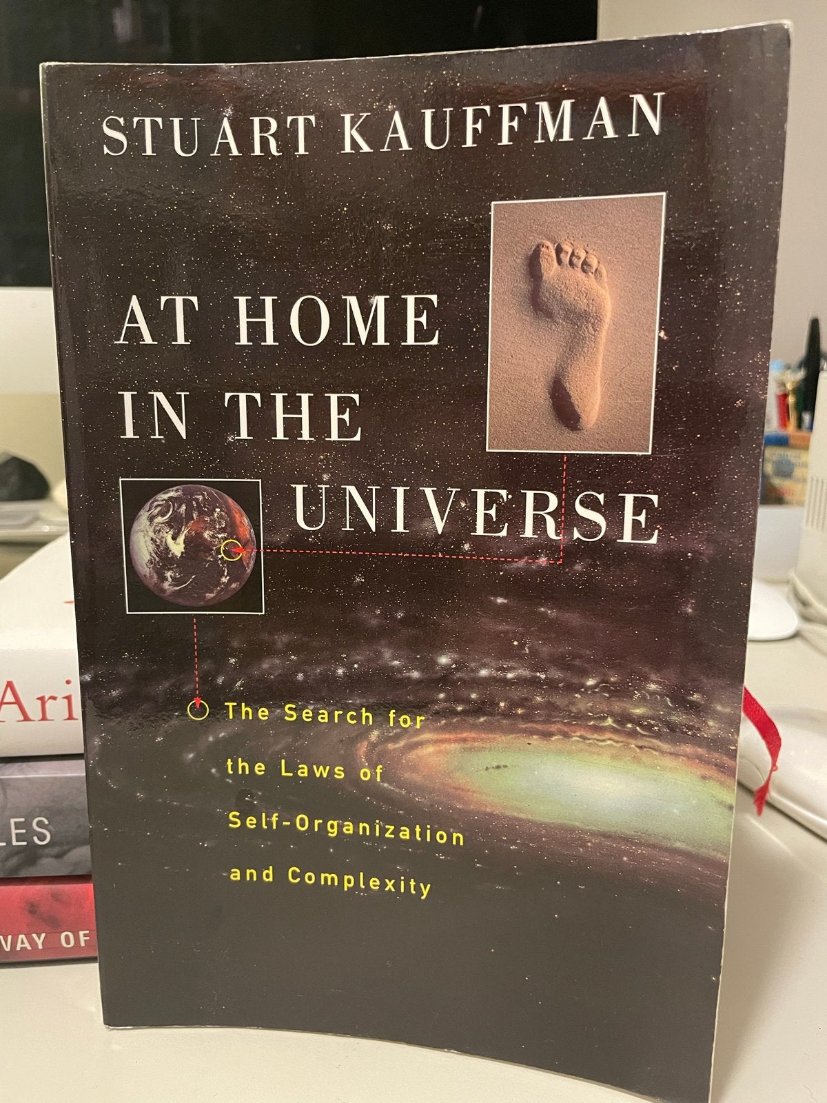 At Home in the Universe - Stuart Kauffman, Ophalen of Verzenden, Zo goed als nieuw, Natuurwetenschap