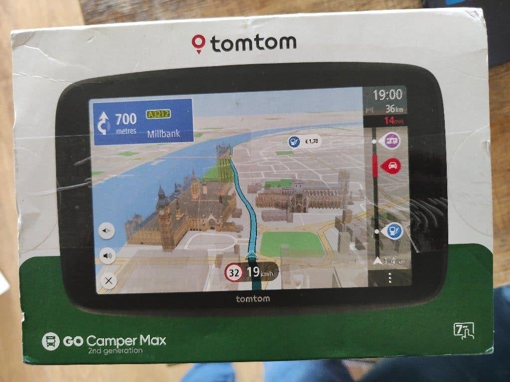 TomTom GO Camper Max-navigatiesysteem 2nd gen (7-inch scherm, Ophalen of Verzenden