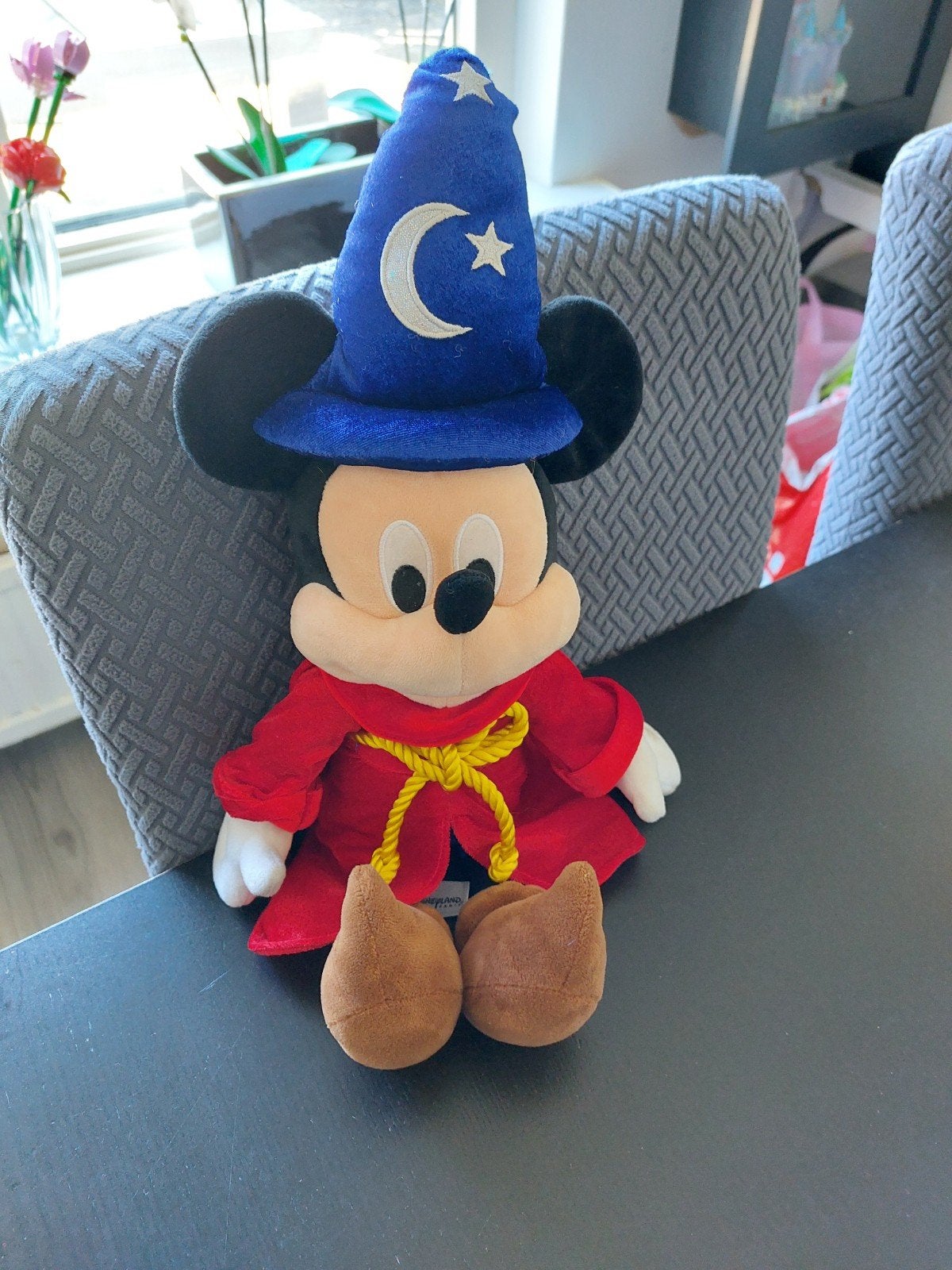 Mickey mouse tovenaars knuffel uit disneyland parijs, Ophalen of Verzenden, Overige typen