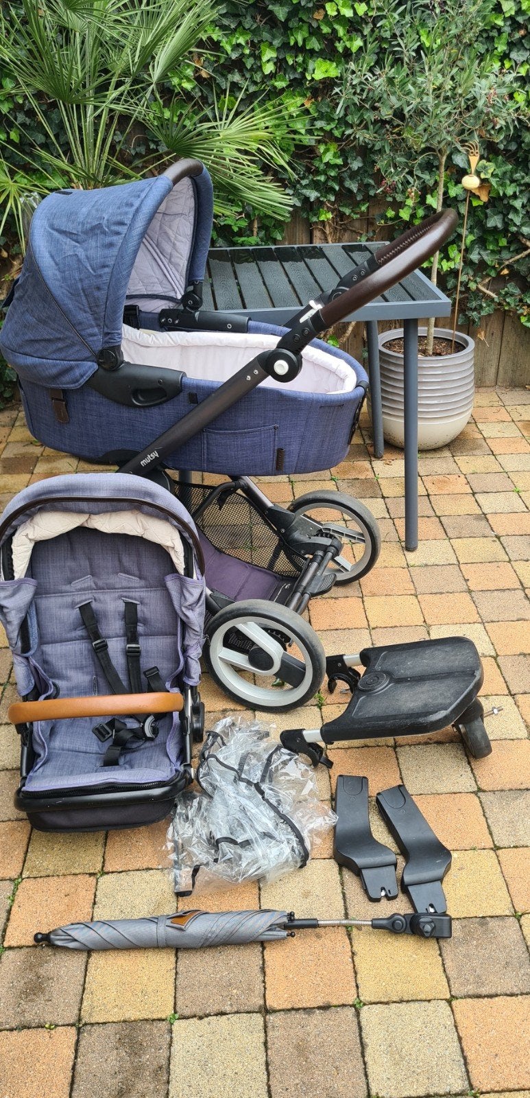 Mutsy evo kinderwagen, zeer compleet voor kleine prijs
