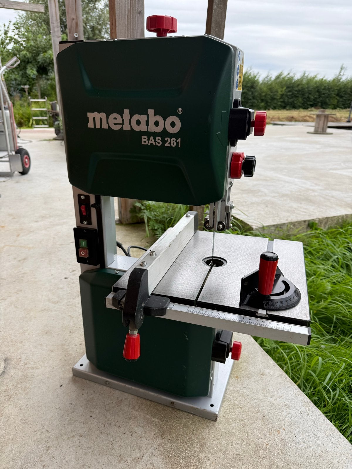 Metabo BAS 261 lintzaag - Zo goed als nieuw, Ophalen, 70 mm of meer, 600 tot 1200 watt, Zo goed als nieuw