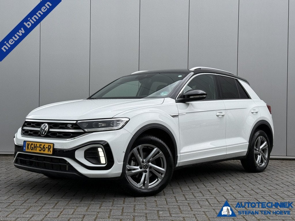Volkswagen T-Roc 1.5 TSI R-Line Carplay Camera Led Acc Trekh, Euro 6, 4 cilinders, Wit, Bedrijf
