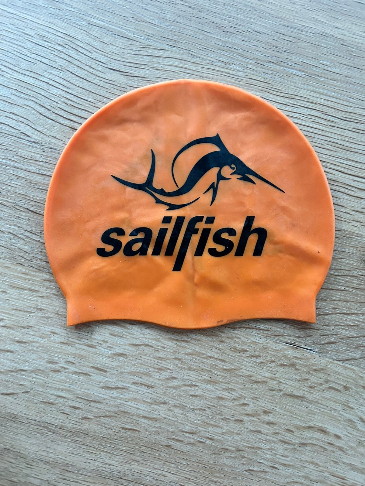 Sailfish siliconen badmuts – Oranje, Ophalen of Verzenden, Zo goed als nieuw, Oranje, Overige typen