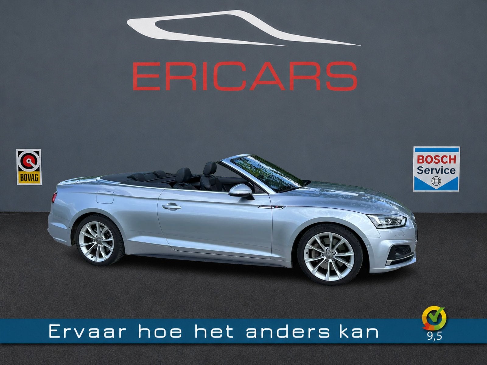 Audi A5 Cabriolet 2.0TFSi QUATTRO SPORT Pro Line S Virtual C, Automaat, Gebruikt, 4 cilinders, 4 stoelen