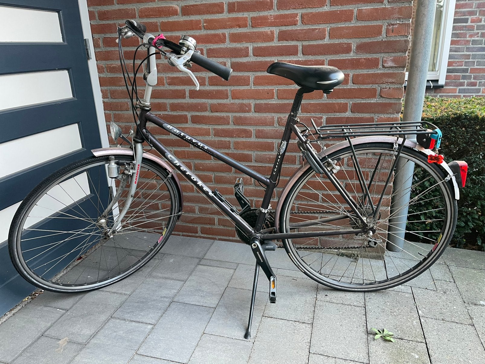 Batavus Cherokee 73 – 28 inch, 59 cm of meer, Ophalen, Schijfrem, Jaren '60 of nieuwer
