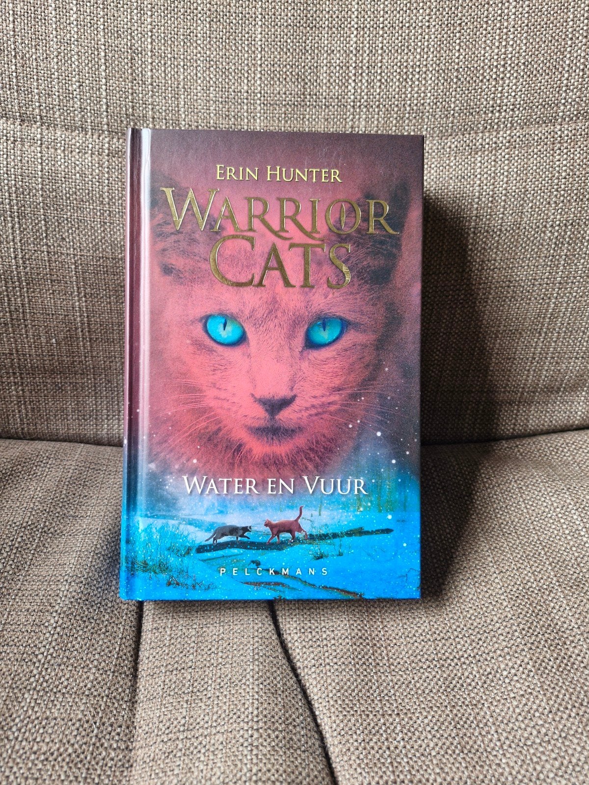 Warrior Cats: Water en Vuur - Erin Hunter, Ophalen of Verzenden, Zo goed als nieuw, Erin Hunter, Fictie