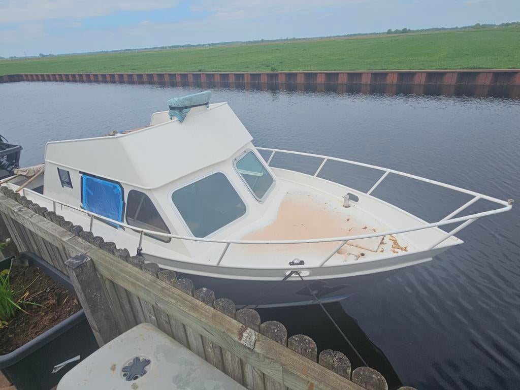 Nieuwe kruizer, 7.70m, nog af te bouwen, Ophalen, Staal, Diesel, 50 pk of meer