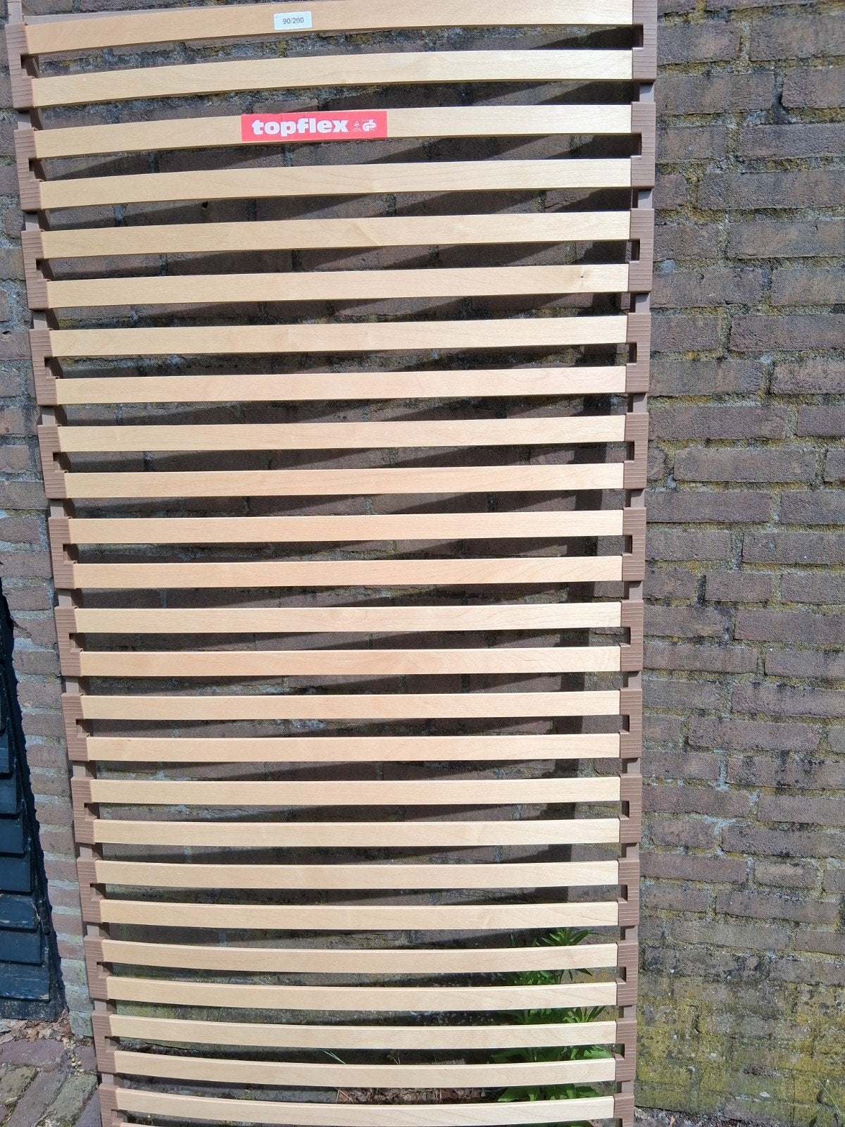 Gratis Topflex lattenbodem 90x200 cm, Ophalen, Gebruikt, 90 cm, Eenpersoons