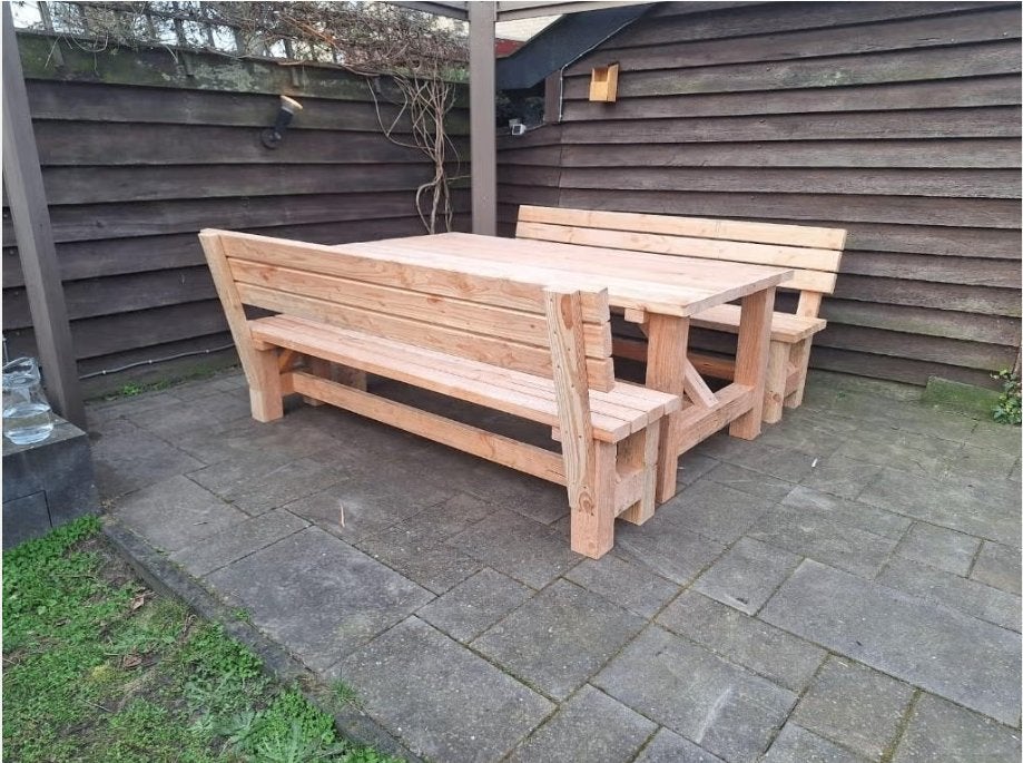 Tuintafels - gloednieuw en stevig, Tuin en Terras, Tuintafels, Ophalen of Verzenden, Nieuw, Rechthoekig, Hout