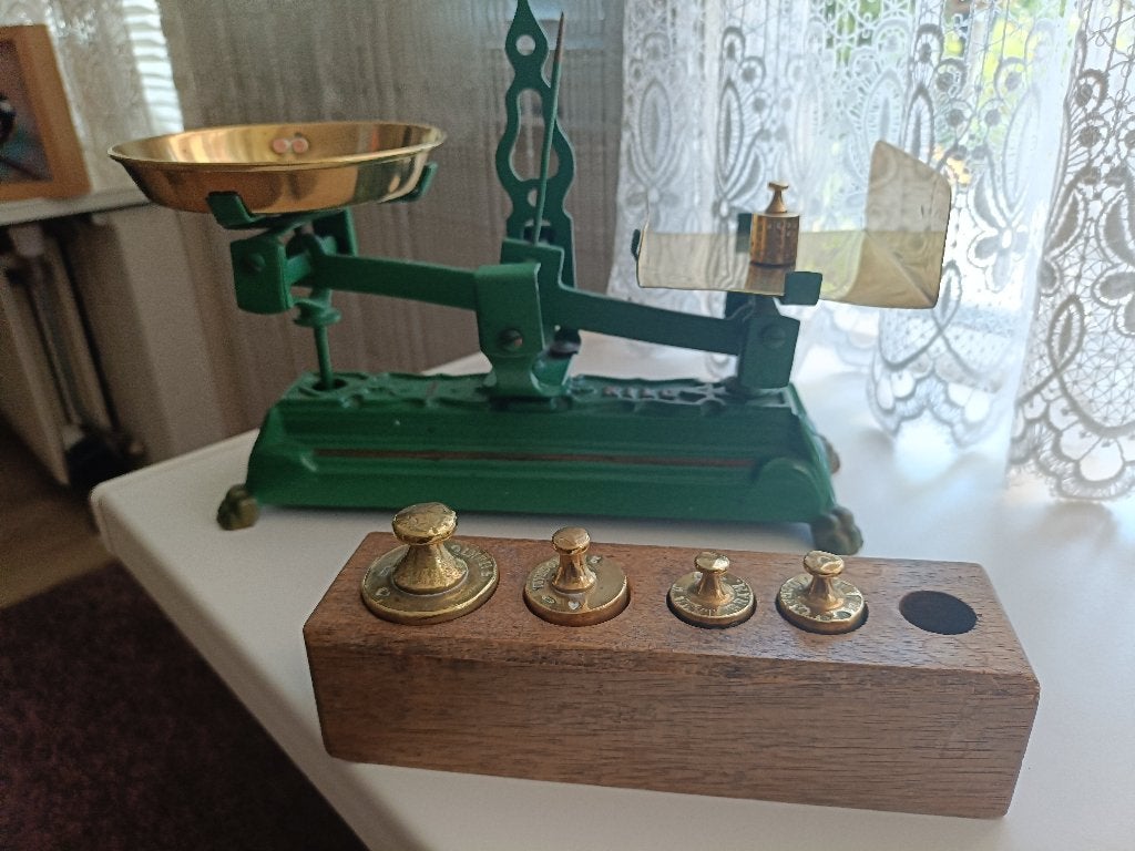 weegschaal 1kg (oud), Ophalen