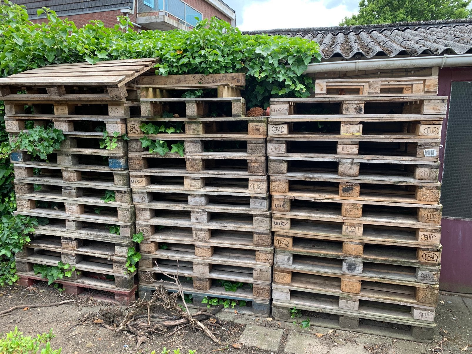 Euro pallets, Ophalen, 25 tot 50 mm, Zo goed als nieuw, Pallet