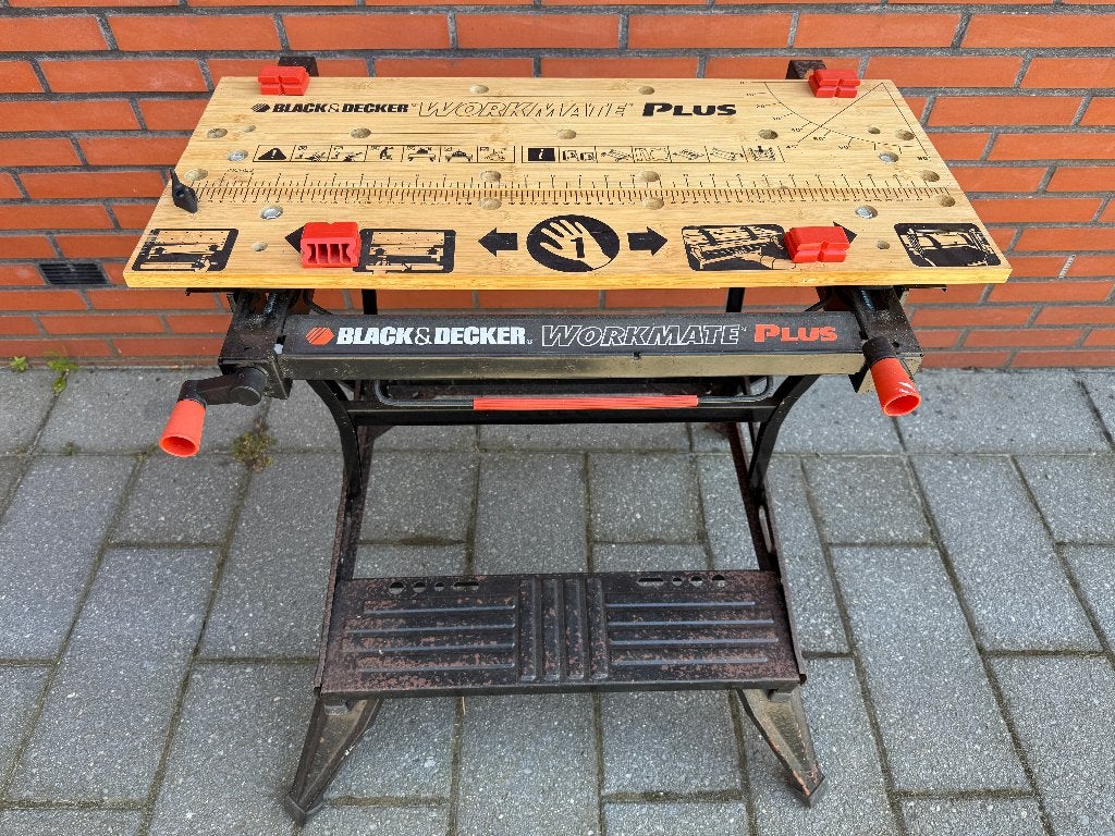 Black & Decker Workmate, Ophalen, Gebruikt, 70 tot 120 cm, Inklapbaar