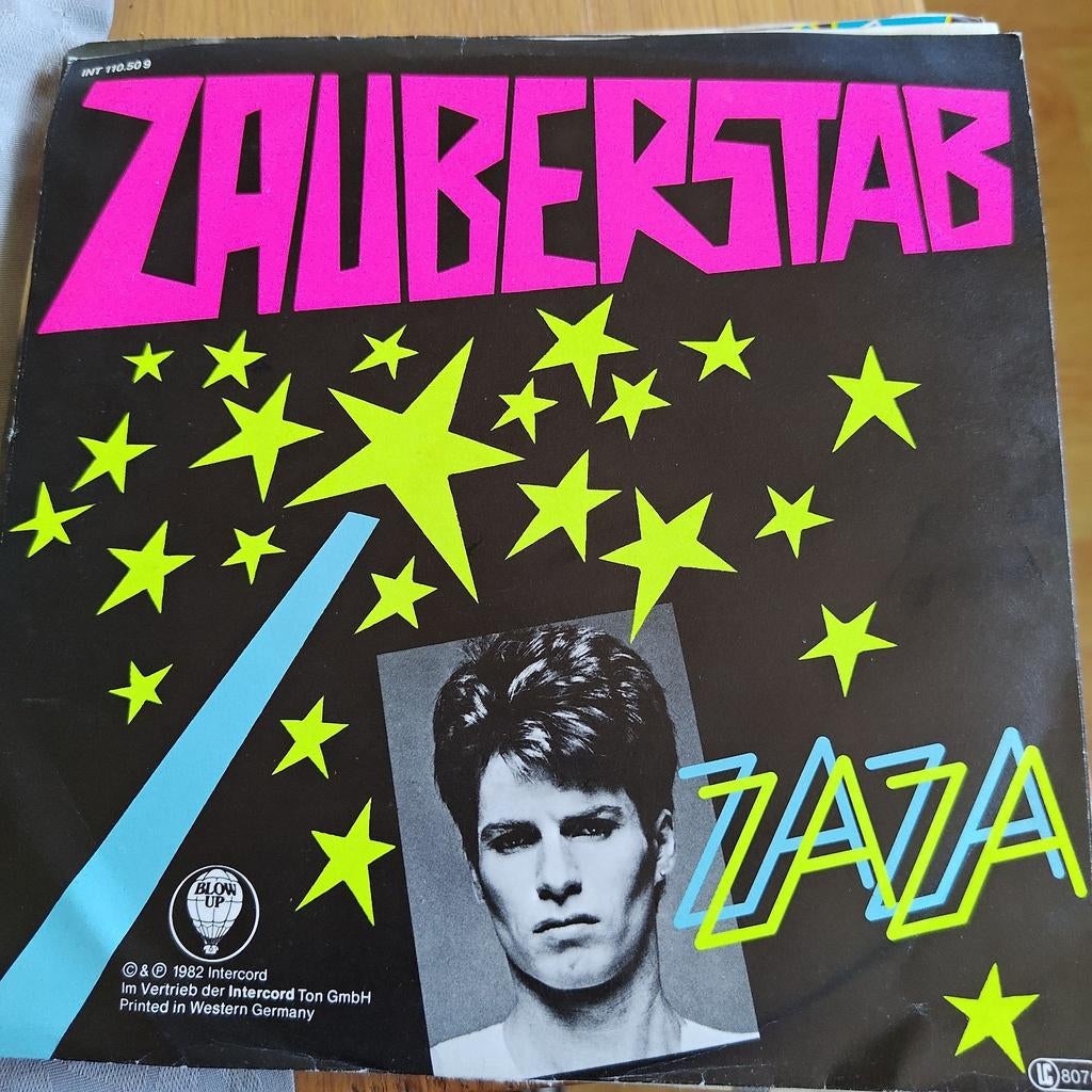 Zaza - Zauberstab 7 inch vinyl single (1982), Ophalen of Verzenden, Gebruikt