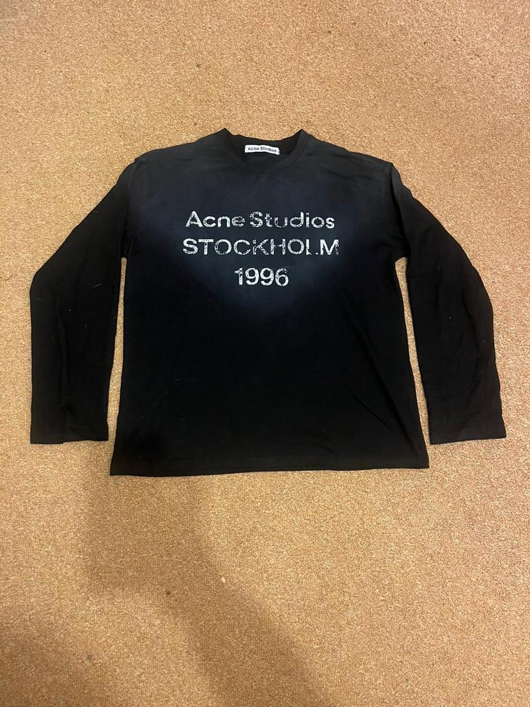 Acne Studios Stockholm 1996 Longsleeve Zwart, Ophalen of Verzenden, Nieuw, Maat 46 (S) of kleiner, Zwart