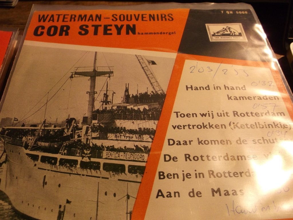 cor steyn Waterman souvenirs 286, Ophalen of Verzenden, Gebruikt, 7 inch, Nederlandstalig