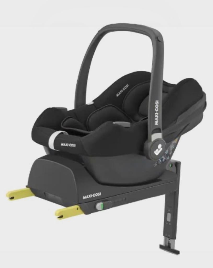 Maxi-Cosi CabrioFix i-Size Autostoel met Base - Zwart, Kinderen en Baby's, Autostoeltjes, Ophalen, Zijbescherming, Zo goed als nieuw