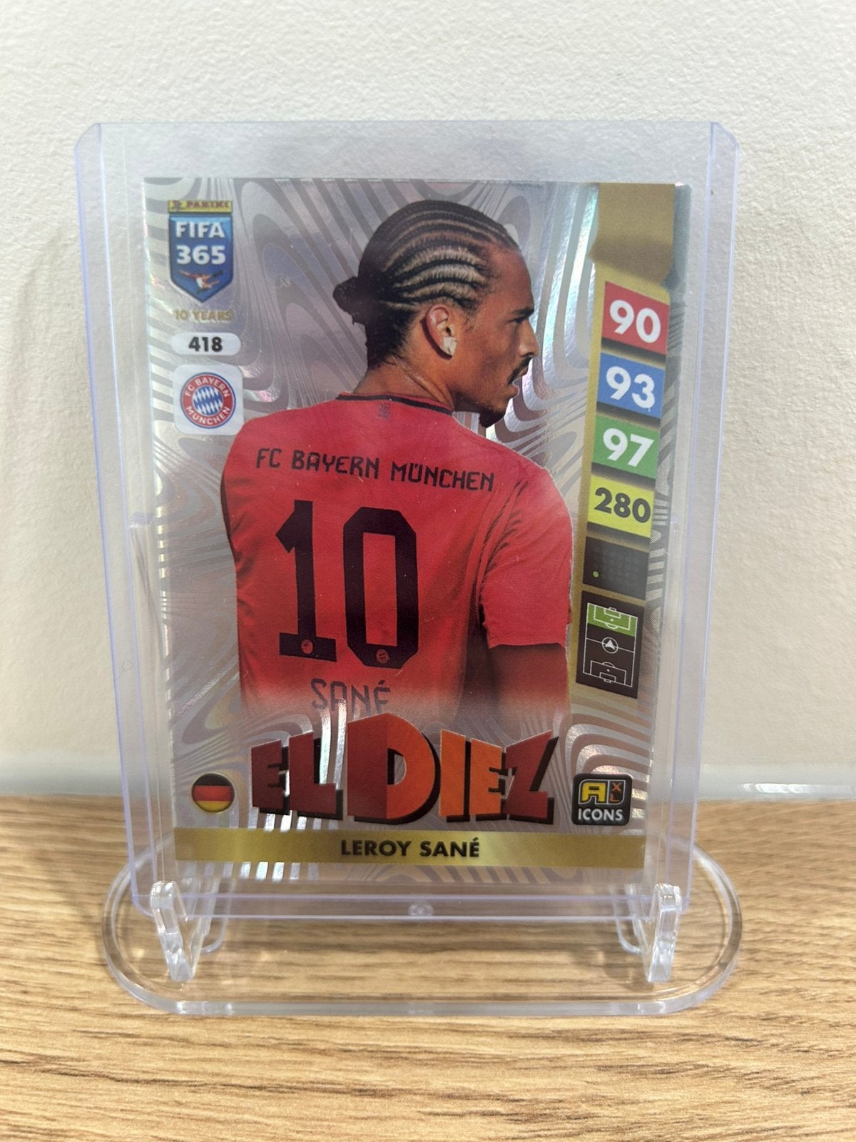 Panini FIFA 365 2025 - Leroy Sané - El Diez - (#418), Ophalen of Verzenden, Nieuw, Plaatje