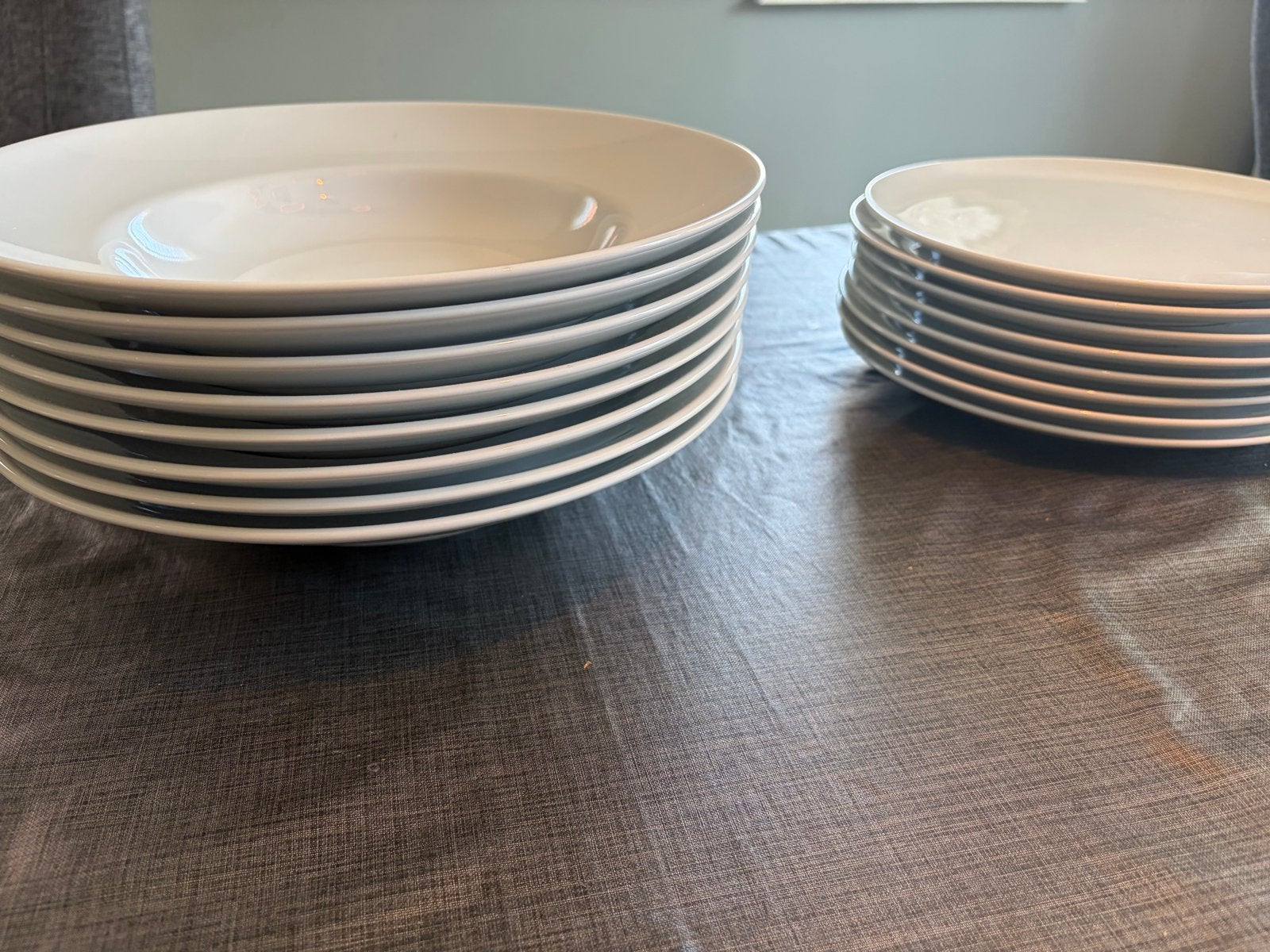 Villeroy & Boch: 8 diepe en 8 platte borden (16 stuks), Huis en Inrichting, Ophalen, Villeroy & Boch, Zo goed als nieuw, Bord(en)