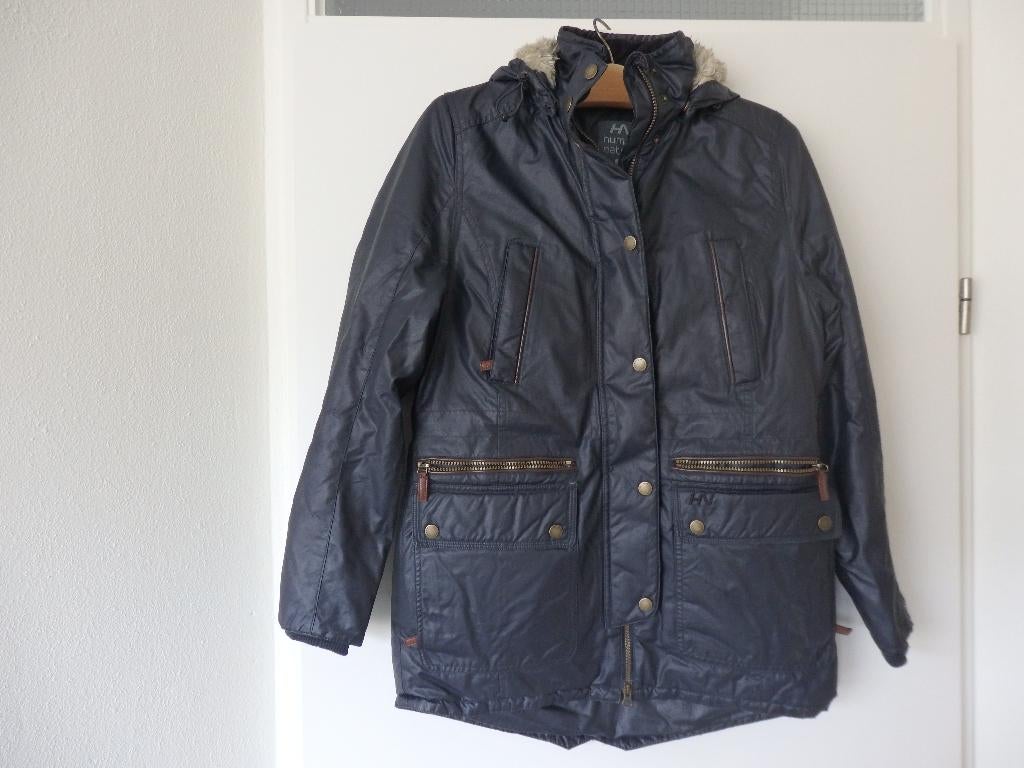 Donkerblauwe dameswinterjas in maat 38 van de ANWB, Maat 38/40 (M), Blauw, Ophalen of Verzenden, Zo goed als nieuw