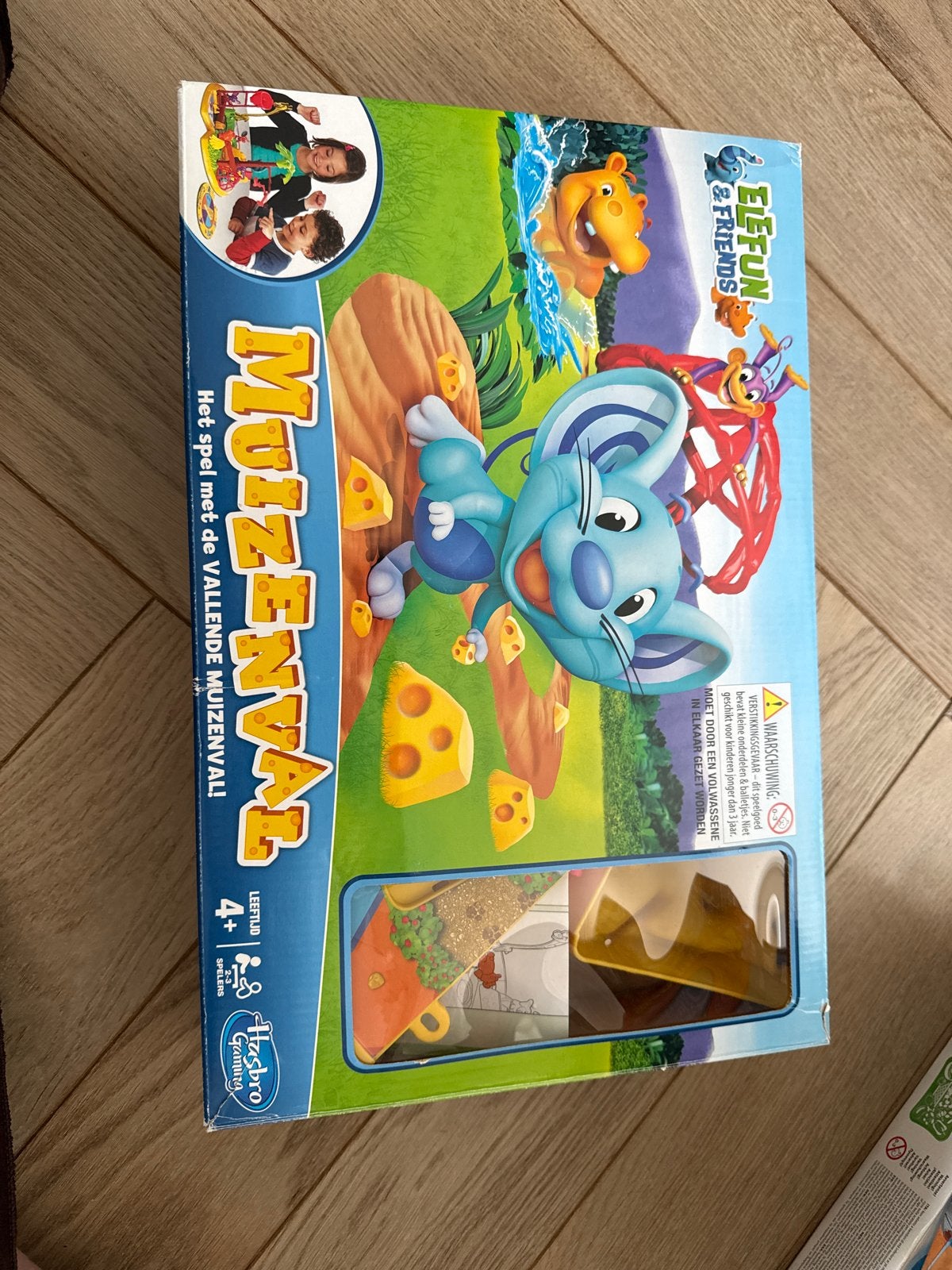 Elefun & Friends Muizenval Spel van Hasbro Gaming, Een of twee spelers, Ophalen of Verzenden, Gebruikt