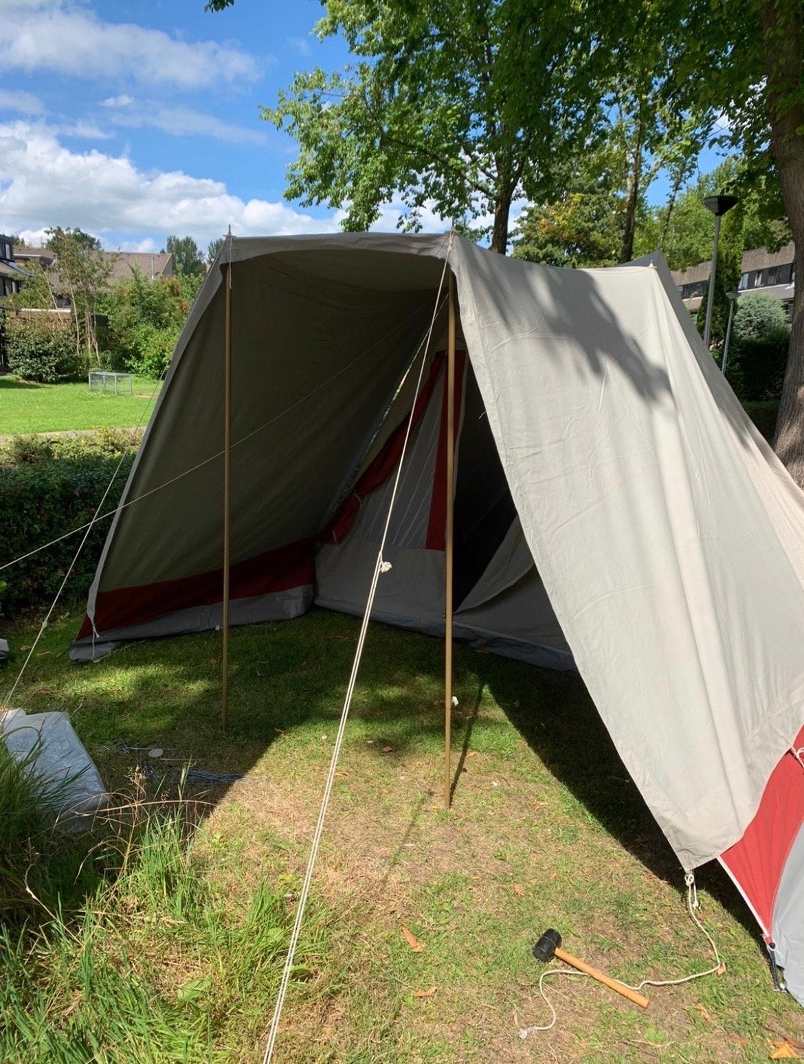Katoenen Esvo Holland 4 tent (De Waard kwaliteit), Caravans en Kamperen, Tenten, tot en met 4, Gebruikt, Ophalen of Verzenden