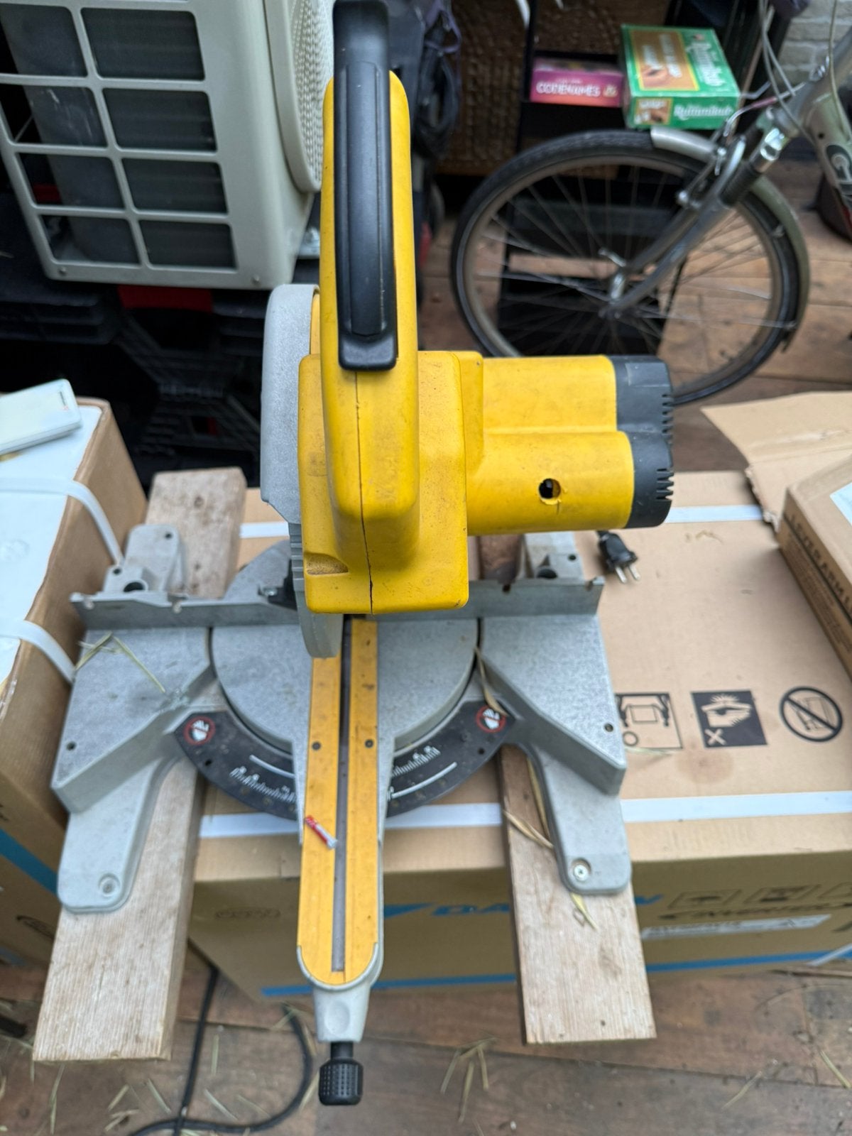 Dewalt dw707 onderdelen afkortzaag, Ophalen of Verzenden, Zo goed als nieuw