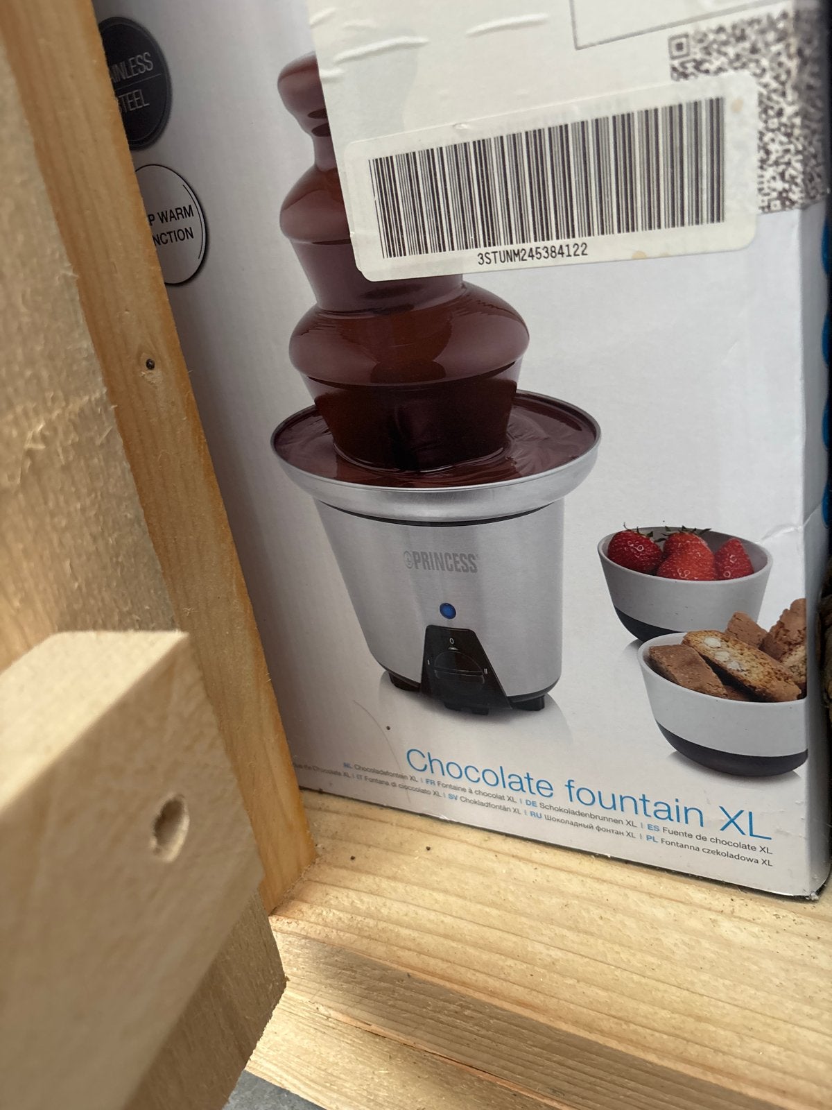 Princess Chocoladefontein XL - Perfect voor feestjes!, Ophalen of Verzenden, Nieuw
