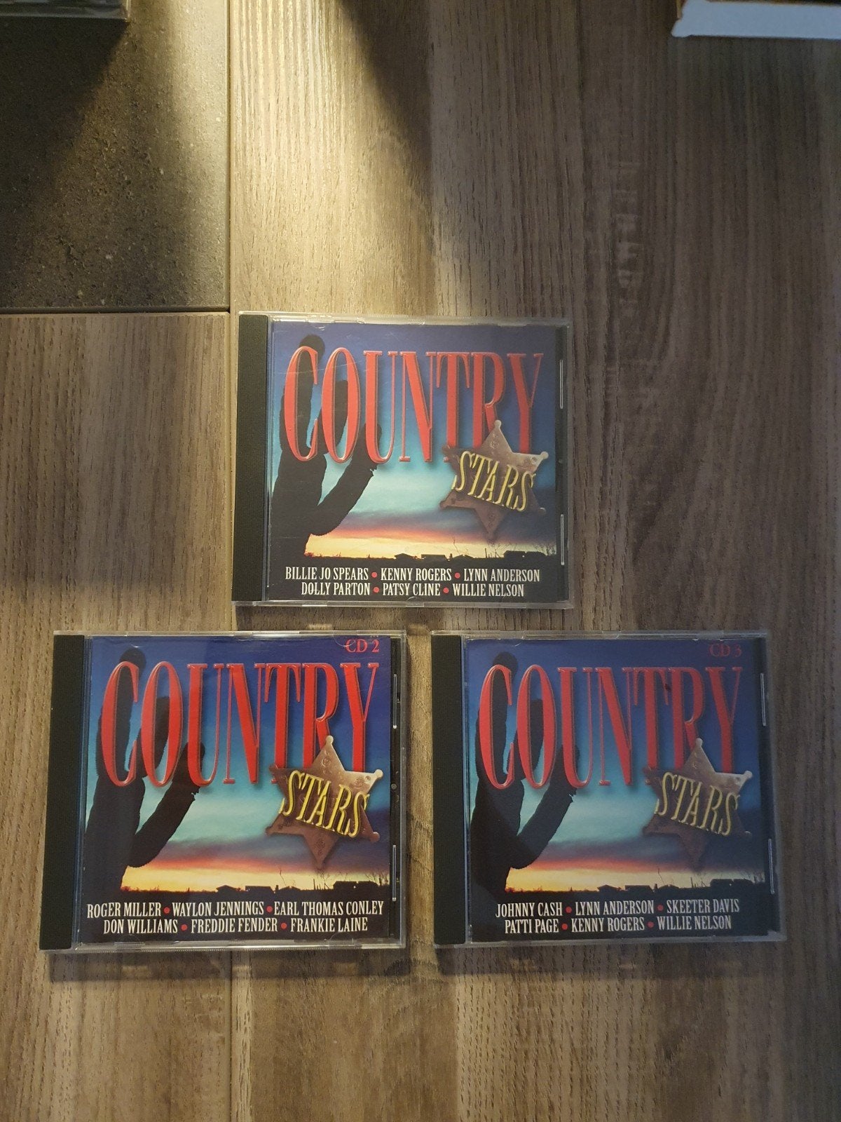 3x cd country stars, Ophalen of Verzenden, Zo goed als nieuw