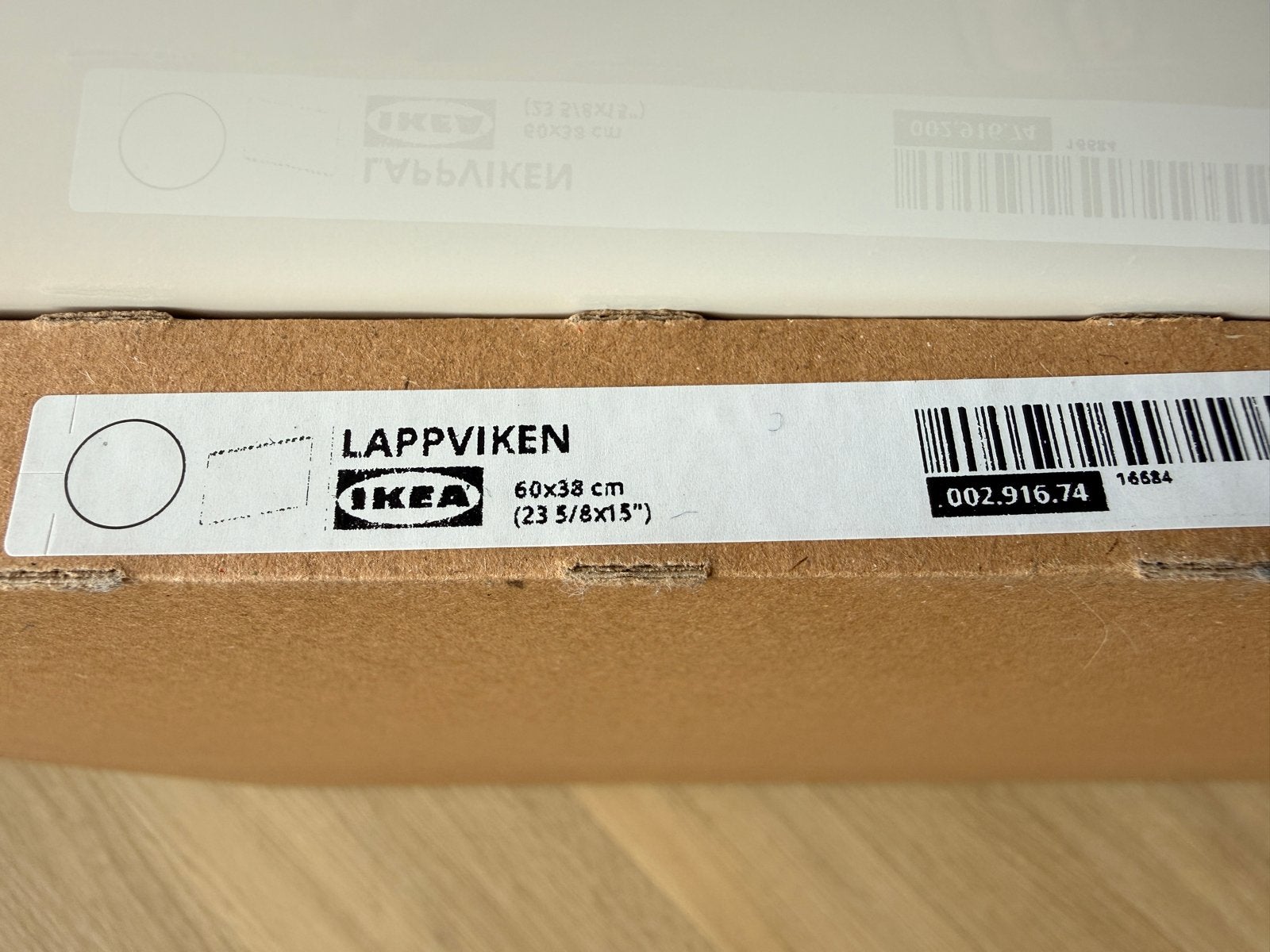 IKEA LAPPVIKEN Deur/Ladefront 60x38 cm, 5 suks, Ophalen, Nieuw