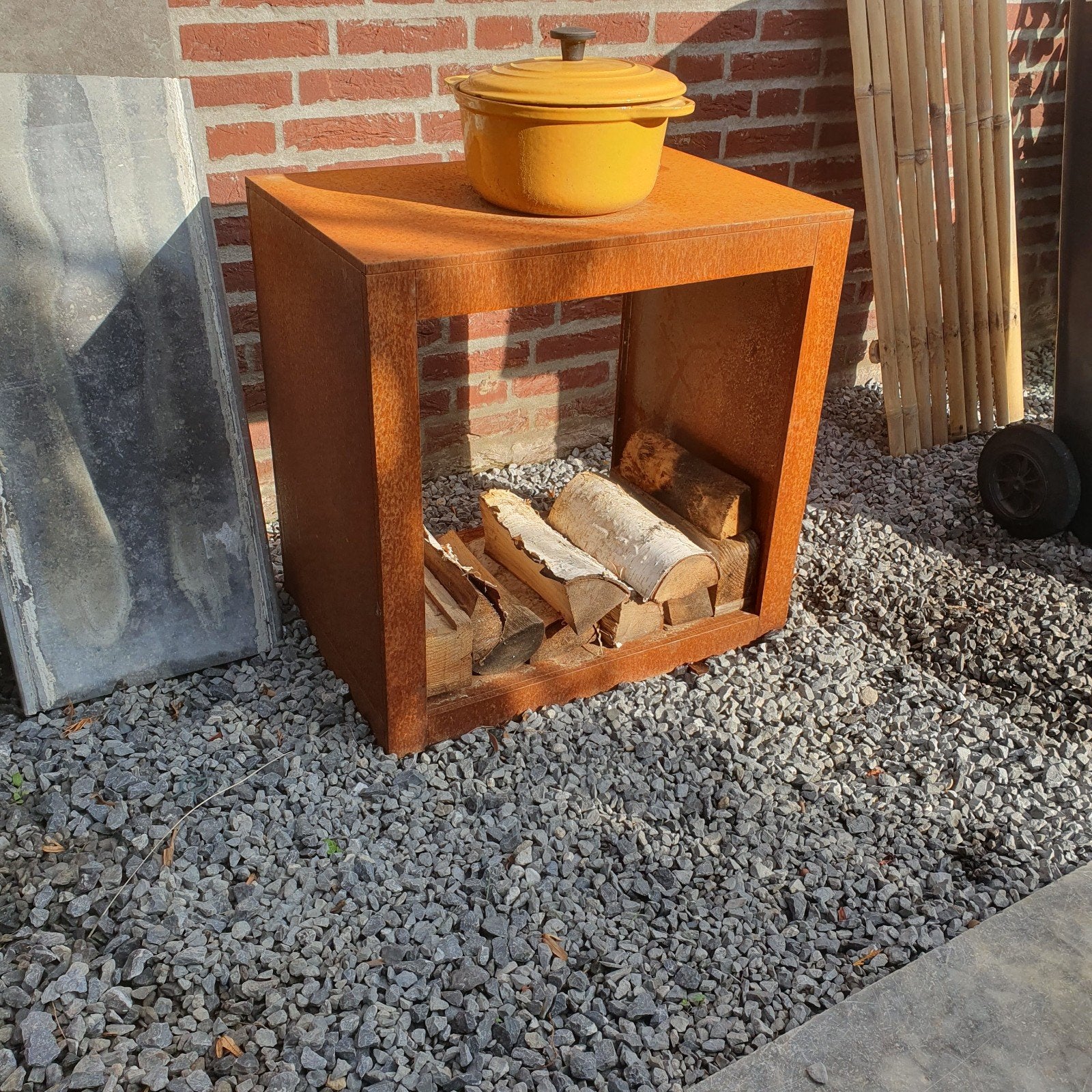 houtbak, Minder dan 3 m³, Ophalen