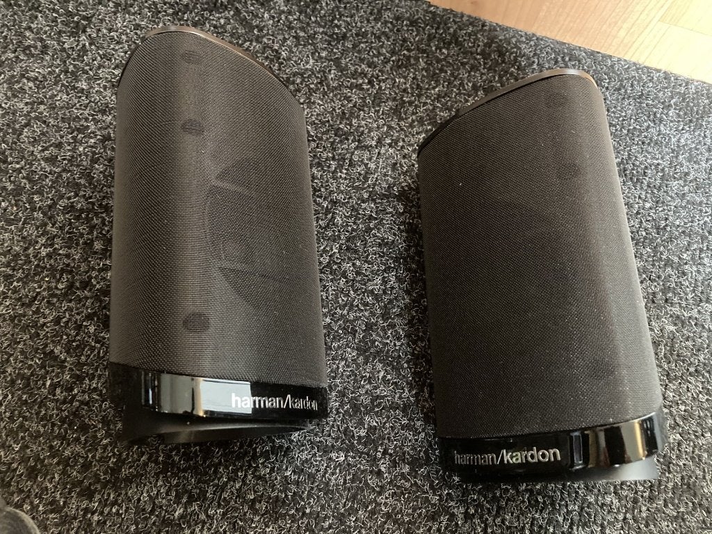 Harman Kardon Luidsprekers SAT-TS7, Stereo speakers, Ophalen of Verzenden, Zo goed als nieuw, 60 tot 120 watt