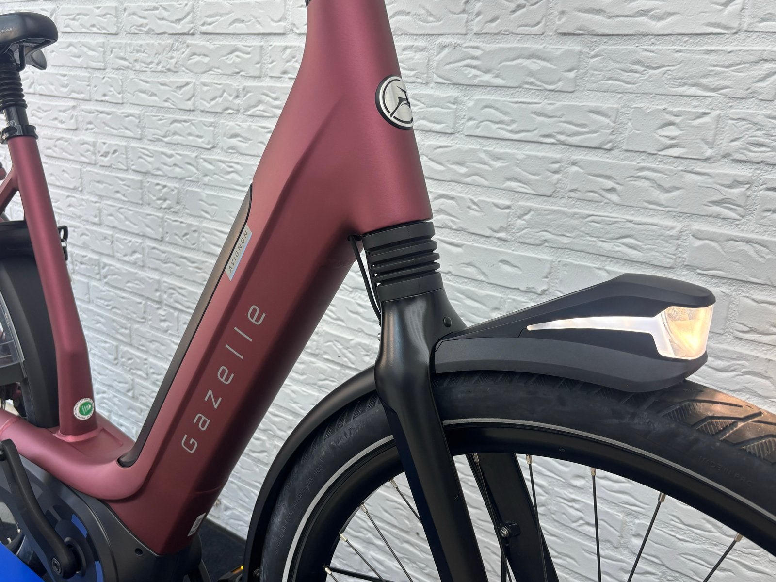 Gazelle Avignon C8 HBM Dames E-bike - Nieuwstaat, 625Wh accu, Fietsen en Brommers, Ophalen, Zo goed als nieuw, 50 km per accu of meer