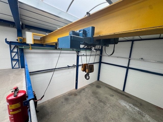 Bovenloopkraan Jam 3.2 ton - ca 8.6 meter, Ophalen, Kraan