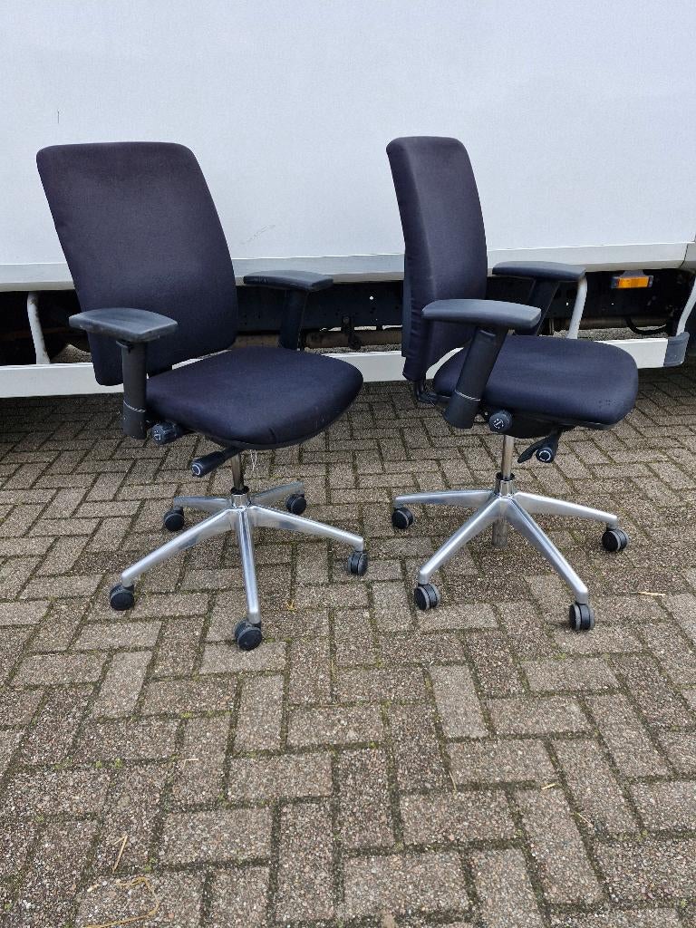 DAILY OFFICE LAUSANNE 787CS-B (np 451 euro ) bureaustoelen, Postbus, Daily Office, Zwart, Ophalen of Verzenden