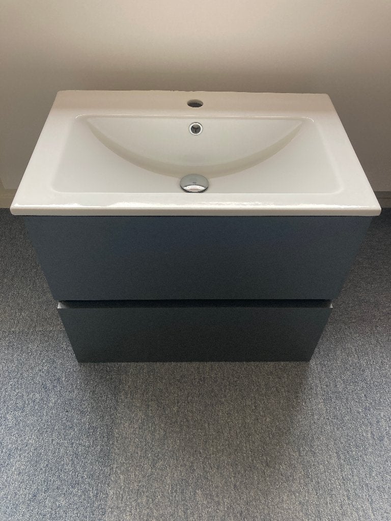Zo goed als nieuw Pelipal badkamermeubel + keramieken wasbak, Ophalen, 50 tot 100 cm, Zo goed als nieuw, Minder dan 100 cm