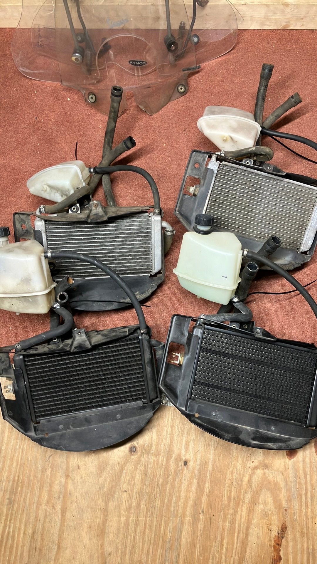 Hexagon Radiators, Ophalen of Verzenden, Gebruikt, Overige typen, Piaggio