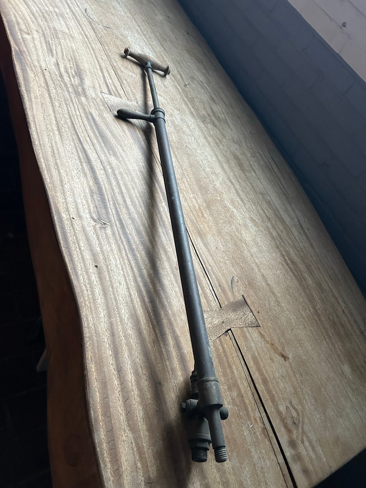Antieke Koperen Spuitlans - Decoratief of Restauratie, Ophalen of Verzenden